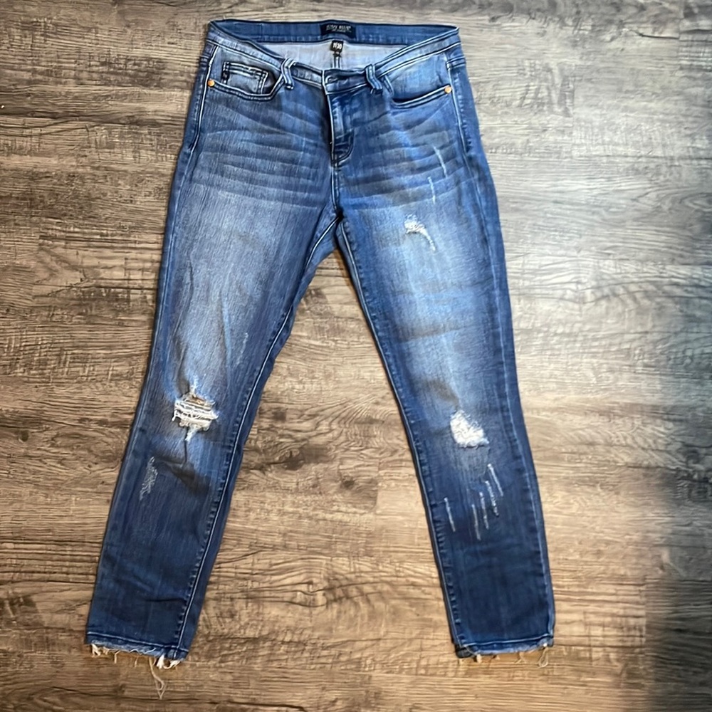 Judy Blue Los Angeles Distressed Front Women's Size 11/30